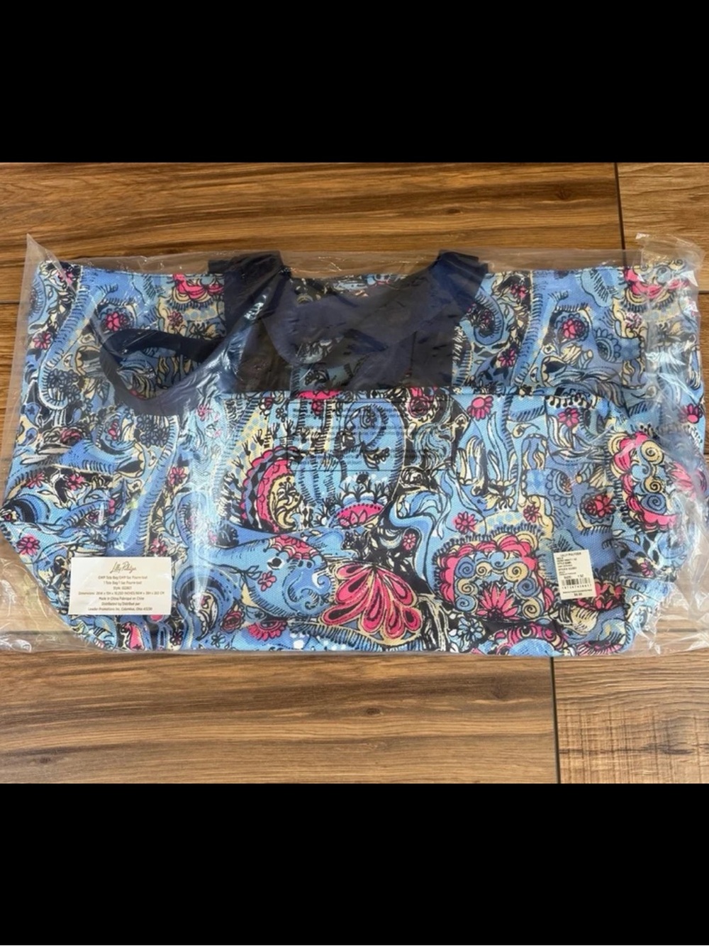 Lilly Pulitzer Canvas Tote Bag
Color: Multi Paisley Parade - Picture 12 of 12
